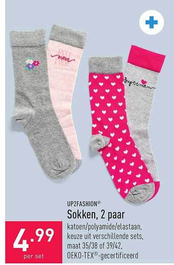 ALDI Sokken aanbieding