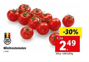 Lidl Minitrostomaten aanbieding