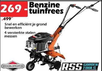 iTEK Benzine Tuinfrees aanbieding