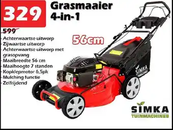 iTEK Grasmaaier 4 In 1 aanbieding