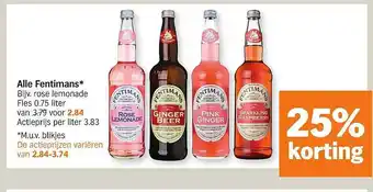 Albert Heijn Fentimans aanbieding