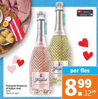 Albert Heijn Freixenet Prosecco Of Italian Rosé aanbieding