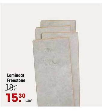 Kwantum Laminaat Freestone aanbieding