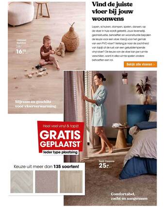 Kwantum Vinyl & Tapijt aanbieding