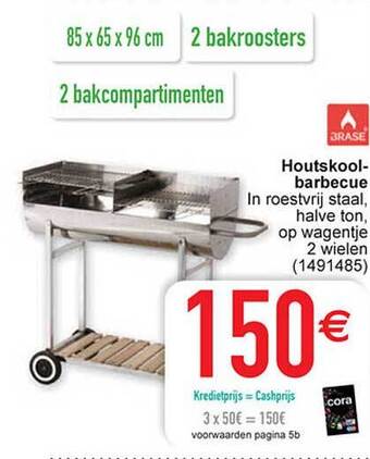 Cora Houtskoolbarbecue aanbieding