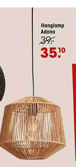Kwantum Hanglamp Adona aanbieding