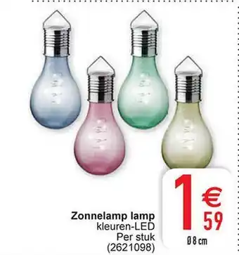Cora Zonnelamp Lamp aanbieding