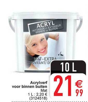 Acrylverf Voor Binnen Buiten