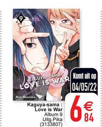 Cora Kaguya Sama Love Is War aanbieding