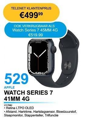 AUVA Apple watch series 7 41mm 4g aanbieding