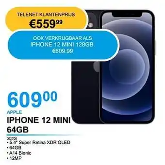 Apple iphone 12 mini 64gb