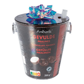 ALDI Emmer met pralines aanbieding