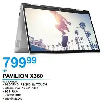 AUVA Hp pavilion x360 36f94ea#uug aanbieding