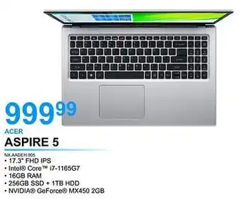 Acer aspire 5 nx.aadeh.005