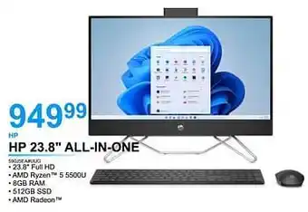 PCS Knokke Hp hp 23.8`` all-in-one aanbieding