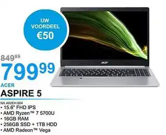 Acer aspire 5 nx.a82eh.004