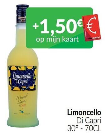 Intermarché Limoncello di capri aanbieding