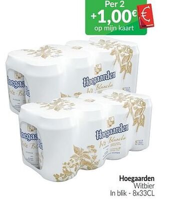 Intermarché Hoegaarden witbier aanbieding