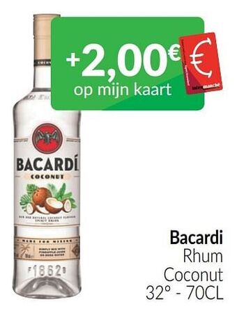 Bacardi rhum coconut