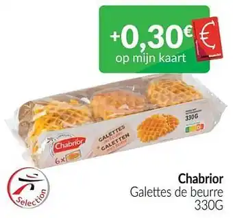 Intermarché Chabrior galettes de beurre aanbieding