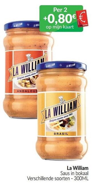 Intermarché La william saus in bokaal aanbieding