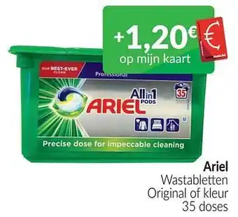 Intermarché Ariel wastabletten original of kleur aanbieding