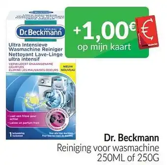 Dr. beckmann reiniging voor wasmachine