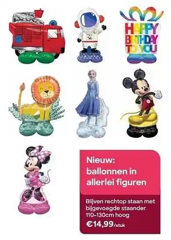 AVA Ballonnen in allerlei figuren aanbieding