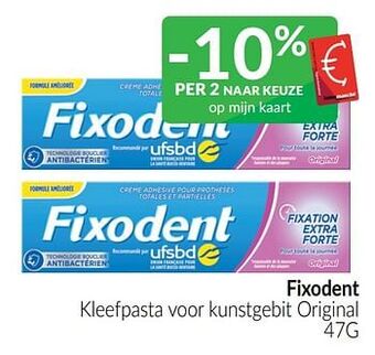 Fixodent kleefpasta voor kunstgebit original