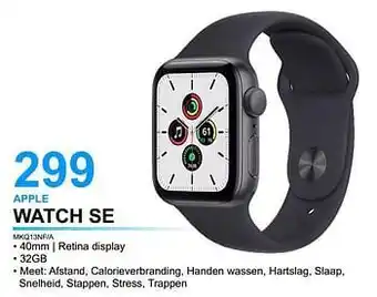 AUVA Apple watch se mkq13nf-a aanbieding