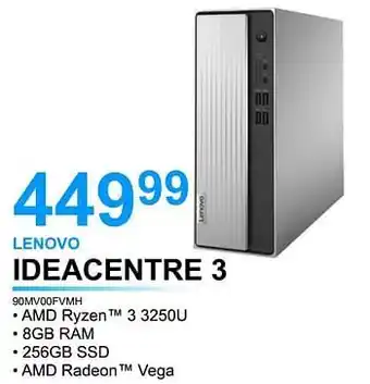 AUVA Lenovo ideacentre 3 90mv00fvmh aanbieding