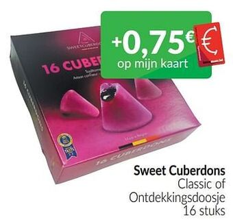 Intermarché Sweet cuberdons classic of ontdekkingsdoosje aanbieding