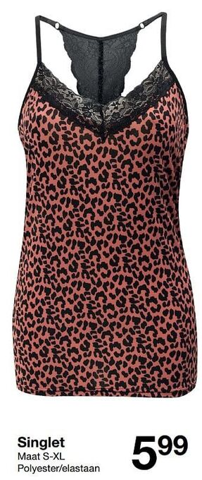 Zeeman Singlet aanbieding