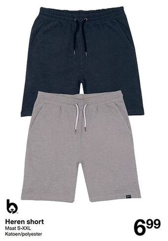 Zeeman Heren short aanbieding