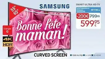 Eldi Samsung smart ultra hd-tv ue55tu8300wxxn aanbieding