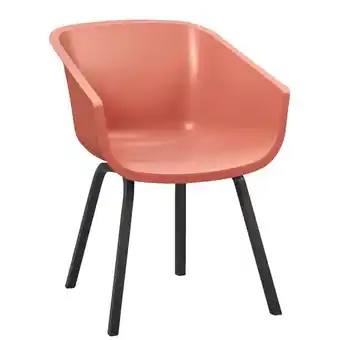 Leen Bakker Hartman kuipstoel Amalia - terracottakleur - aluminium onderstel aanbieding