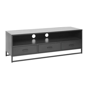 Leen Bakker TV-meubel Aalborg - zwart - 50x148x45 cm aanbieding