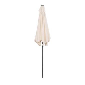 Leen Bakker Le Sud parasol Blanca - ecru - Ø250 cm aanbieding