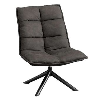 Leen Bakker Fauteuil Clay - antraciet aanbieding