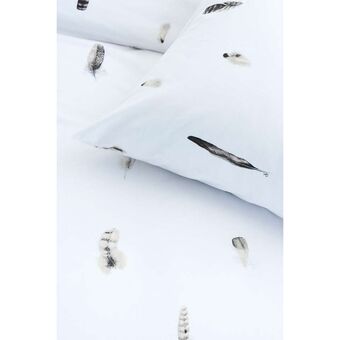 Leen Bakker Marjolein Bastin dekbedovertrek Veder - wit - 140x200/220 cm aanbieding