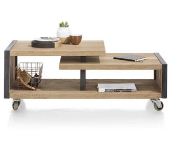 Metalo, Salontafel 120 X 60 Cm + 1-Niche