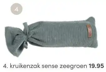 Baby & Tiener Kruikenzak sense zeegroen aanbieding
