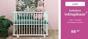Babybox inklapbaar