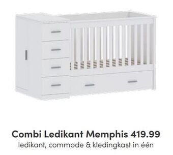 Baby & Tiener Combi ledikant memphis aanbieding