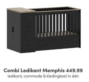 Baby & Tiener Combi ledikant memphis aanbieding