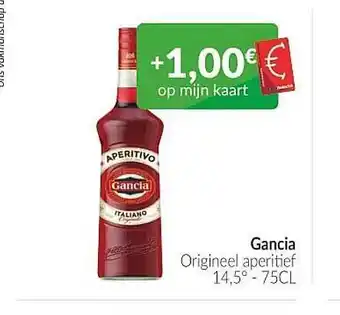 Gancia Origineel Aperitief