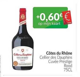 Intermarché Côtes Du Rhône Cellier Des Dauphins aanbieding