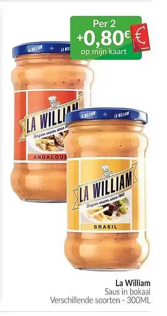 Intermarché La William Saus In Bokaal aanbieding
