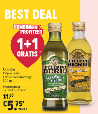Delhaize Olijfolie aanbieding