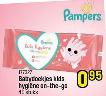 Babydoekjes kids hygiëne on-the-go